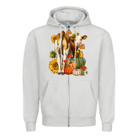 Dove Grey Fall Heifer Zipper Hoodie - LillyAllenDesigns