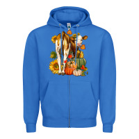 True Royal Fall Heifer Zipper Hoodie - LillyAllenDesigns