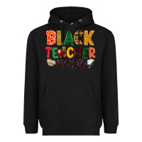 Black black teacher magic Heavyweight Hoodie - NancyCooperArtShop