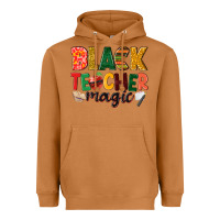Meerkat black teacher magic Heavyweight Hoodie - NancyCooperArtShop