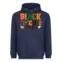 Navy black teacher magic Heavyweight Hoodie - NancyCooperArtShop