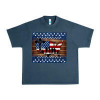Midnight Navy god bless america american flag tumbler Urban Heavy Tee - Jasminsmagicworld