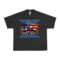 Pigment Black god bless america american flag tumbler Urban Heavy Tee - Jasminsmagicworld