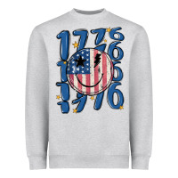 Heather Grey 1776 Heavyweight Sweatshirt - MaliasSmallBusiness