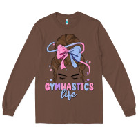 Chestnut gymnastics life Long Sleeve Tee - MaliasSmallBusiness