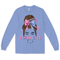 Colony Blue gymnastics life Long Sleeve Tee - MaliasSmallBusiness
