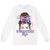 White gymnastics life Long Sleeve Tee - MaliasSmallBusiness