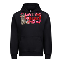 Black Love you forever Urban Hoodie - FaDigitalArtStudio