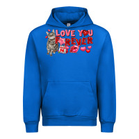 Cobalt Love you forever Urban Hoodie - FaDigitalArtStudio
