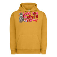 Pigment Peanut Butter Love you forever Urban Hoodie - FaDigitalArtStudio