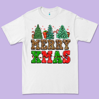 Merry Xmas Premium Tee Designed By Fadigitalartstudio