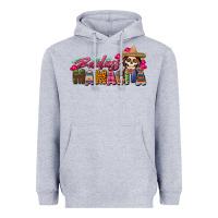 Heather Grey Badass Mamacita Heavyweight Hoodie - texasbilliewilder
