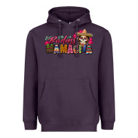 Plum Badass Mamacita Heavyweight Hoodie - texasbilliewilder