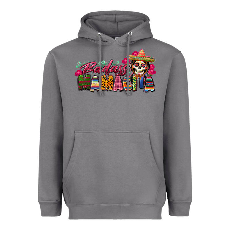 Badass Mamacita Heavyweight Hoodie by texasbilliewilder | Teevron