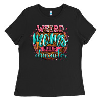 Black weird moms build character Ladies Tee - Zillion Design Studio