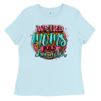 Weird Moms Build Character Ladies Tee | Teevron