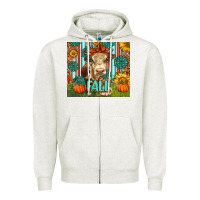 Western Fall Cow Zipper Hoodie | Teevron