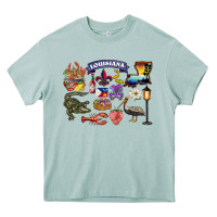 Arona preview louisiana state Heavy Core Tee - BarkalooDesign