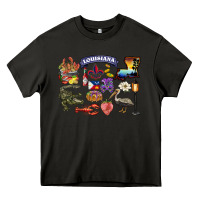 Asphalt preview louisiana state Heavy Core Tee - BarkalooDesign