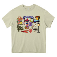 Mossy preview louisiana state Heavy Core Tee - BarkalooDesign