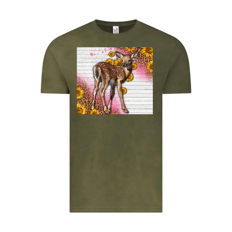 Western Cute Baby Deer Fawn Vintage Tee by LillyAllenDesigns | Teevron