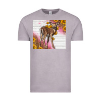 Vintage Zinc Western Cute Baby Deer Fawn Vintage Tee - LillyAllenDesigns