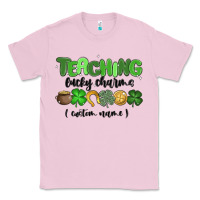 Bubblegum Pink teaching lucky charms Classic Tee - MaliasSmallBusiness