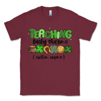 Burgundy teaching lucky charms Classic Tee - MaliasSmallBusiness