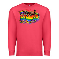 Cardinal Proud Mom leopard Premium Sweatshirt - NancyCooperArtShop
