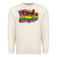 Sandshell Proud Mom leopard Premium Sweatshirt - NancyCooperArtShop