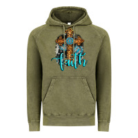 Vintage Olive faith western turquoise Vintage Hoodie - AdoDesignShop