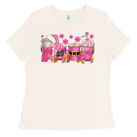 Bone pink christmas coffee cups Ladies Tee - texasbilliewilder