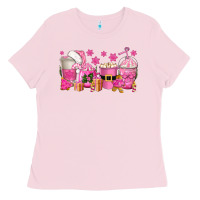 Bubblegum Pink pink christmas coffee cups Ladies Tee - texasbilliewilder