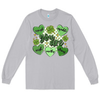 Moon Dust st. patrick's day positive affirmations Long Sleeve Tee - MaliasSmallBusiness