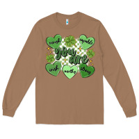 Toasted Coconut st. patrick's day positive affirmations Long Sleeve Tee - MaliasSmallBusiness