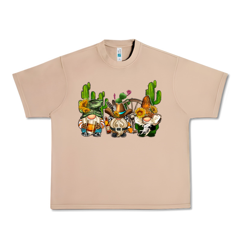 Western Gnomes With Cactus Urban Heavy Tee by AdoDesignShop | Teevron