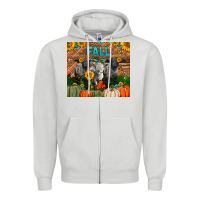 Dove Grey Fall Baby Lambs Zipper Hoodie - LillyAllenDesigns