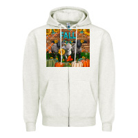Oatmeal Heather Fall Baby Lambs Zipper Hoodie - LillyAllenDesigns