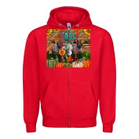 Red Fall Baby Lambs Zipper Hoodie - LillyAllenDesigns