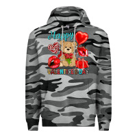 Slate Camo happy valentines day Valentine's Day Premium Hoodie - HowdyJamesFarm