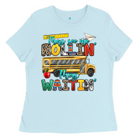 Baby Blue they see me rollin they waitin Ladies Tee - texasbilliewilder