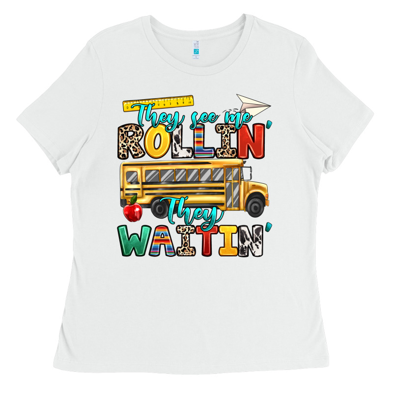 They See Me Rollin They Waitin Ladies Tee by texasbilliewilder | Teevron