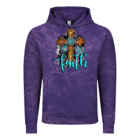 Cloud Purple faith western turquoise Vintage Hoodie - AdoDesignShop