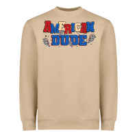 Mushroom american dude Heavyweight Sweatshirt - MaliasSmallBusiness
