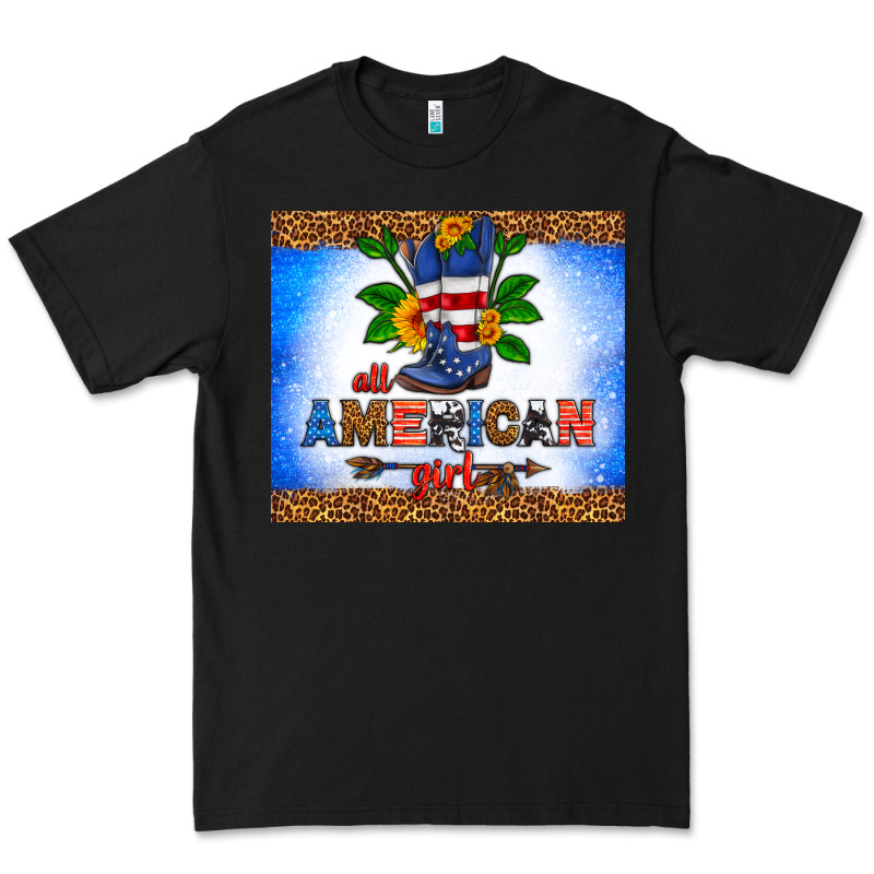 All American Girl Premium Tee by HRA Design Shop | Teevron