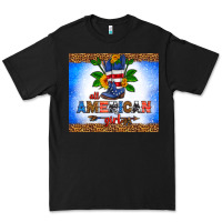 Black all American girl Premium Tee - HRA Design Shop
