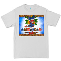 Dove Grey all American girl Premium Tee - HRA Design Shop