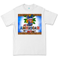 White all American girl Premium Tee - HRA Design Shop