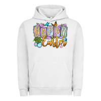 Pigment Lunar Rock Happy Easter Urban Hoodie - OliviaCreatesArt