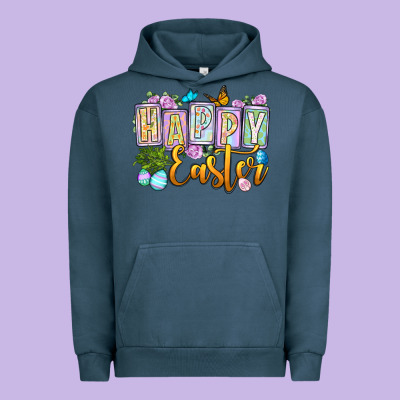 Happy Easter Urban Hoodie Designed By Oliviacreatesart